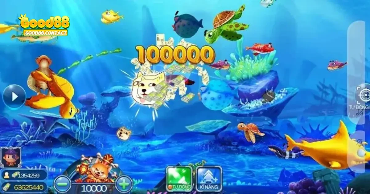 Bắn Cá 3D Good88 - Đồ Họa Đỉnh Cao, Thưởng Thức Hấp Dẫn 4 Chiến Lược Đạt Điểm Cao Khi Tham Gia Bắn Cá 3D