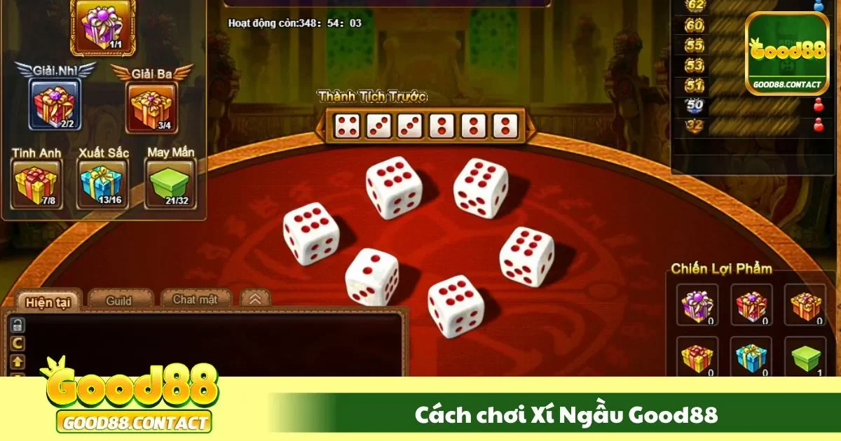 Cách Chơi Xí Ngầu Good88 Cho Người Mới Bắt Đầu 2 Luật chơi và bản cược xí ngầu