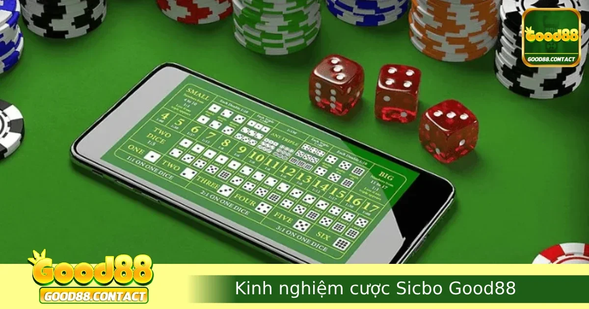 Khi nói đến trò chơi cá cược trực tuyến, Kinh nghiệm cược Sicbo Good88 luôn là một chủ đề nóng hổi cho những ai mới tham gia. Sicbo, hay còn gọi là tài xỉu, là một trong những trò chơi đơn giản nhưng lại hấp dẫn với nhiều người. Để có thể thắng lợi và tận hưởng niềm vui từ trò chơi này, việc trang bị cho mình những kinh nghiệm và chiến thuật là vô cùng cần thiết.